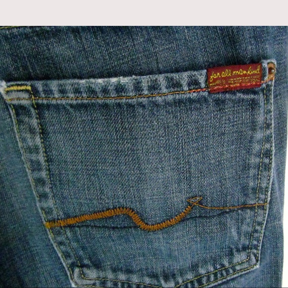 7 for all mankind Jeans Size 31 Made in USA - Picture 7 of 7